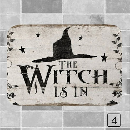 Halloween Decoration for Home BathroomThe Witch Is In