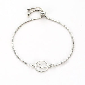 Ocean Wave Charm Bracelet