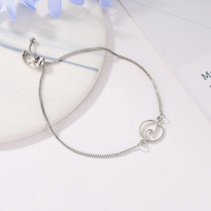 Ocean Wave Charm Bracelet