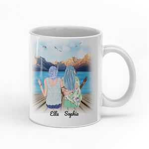 To My Best Friend I May Not Be Able To Solve All Of Your Problem personalized coffee mugs gifts custom christmas mugs