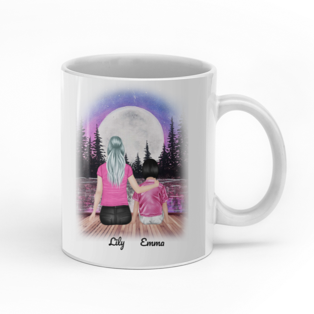 To my daughter I'm proud of the woman you have become personalised gift customized mug coffee mugs gifts custom christmas mugs