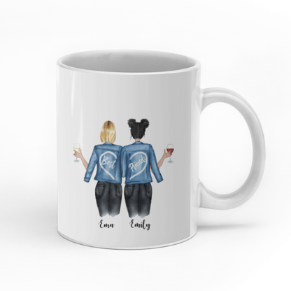 Dear Santa At My Age I Need Glasses custom christmas mugs