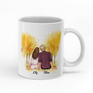 To My Husband Thank You For Being My Grumpy Old Man personalized coffee mugs gifts custom christmas mugs