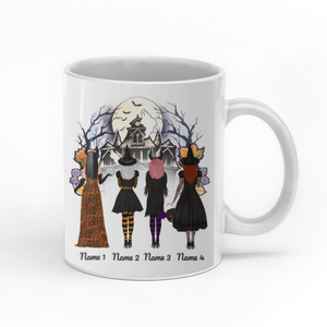 Sticky Fingers Tired Feet One Last House Trick Or Treat personalised gift customized mug coffee mugs gifts custom christmas mugs