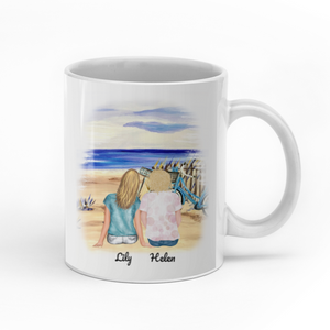 Life gave me the gift of you personalised gift customized mug coffee mugs gifts custom christmas mugs