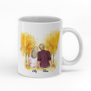 I love you forever and always personalised gift customized mug coffee mugs gifts custom christmas mugs