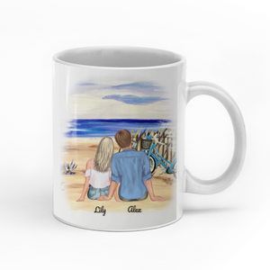 To my wife I love you forever and always personalised gift customized mug coffee mugs gifts custom christmas mugs