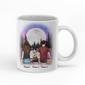 Fur Family custom christmas mugs