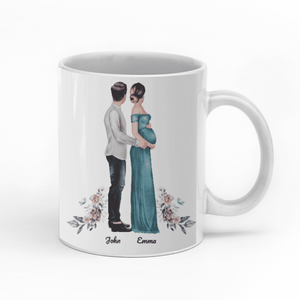 A Baby Makes Love Stronger And A Home Happier custom christmas mugs