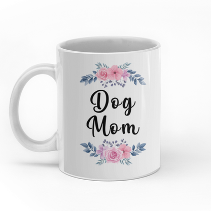 Dog Mom custom christmas mugs