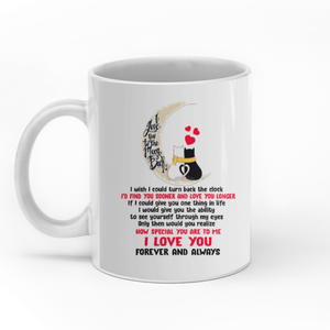 I love you forever and always personalised gift customized mug coffee mugs gifts custom christmas mugs, meaningful love gift