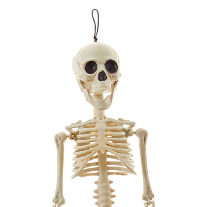 Halloween Decorations Hanging 20-Inch Skeleton Indoor/Outdoor Life-sized Prop