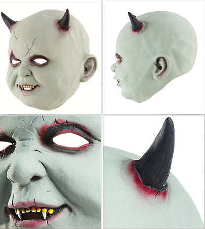 Halloween Demon Vampire Mask Horror Zombie Party Cosplay Decoration Prop