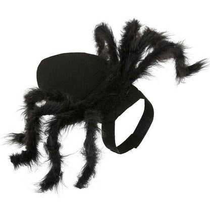 Halloween Pet Black Spider Costume Dog Cat Puppy Spider Cosplay Clothes Outfit