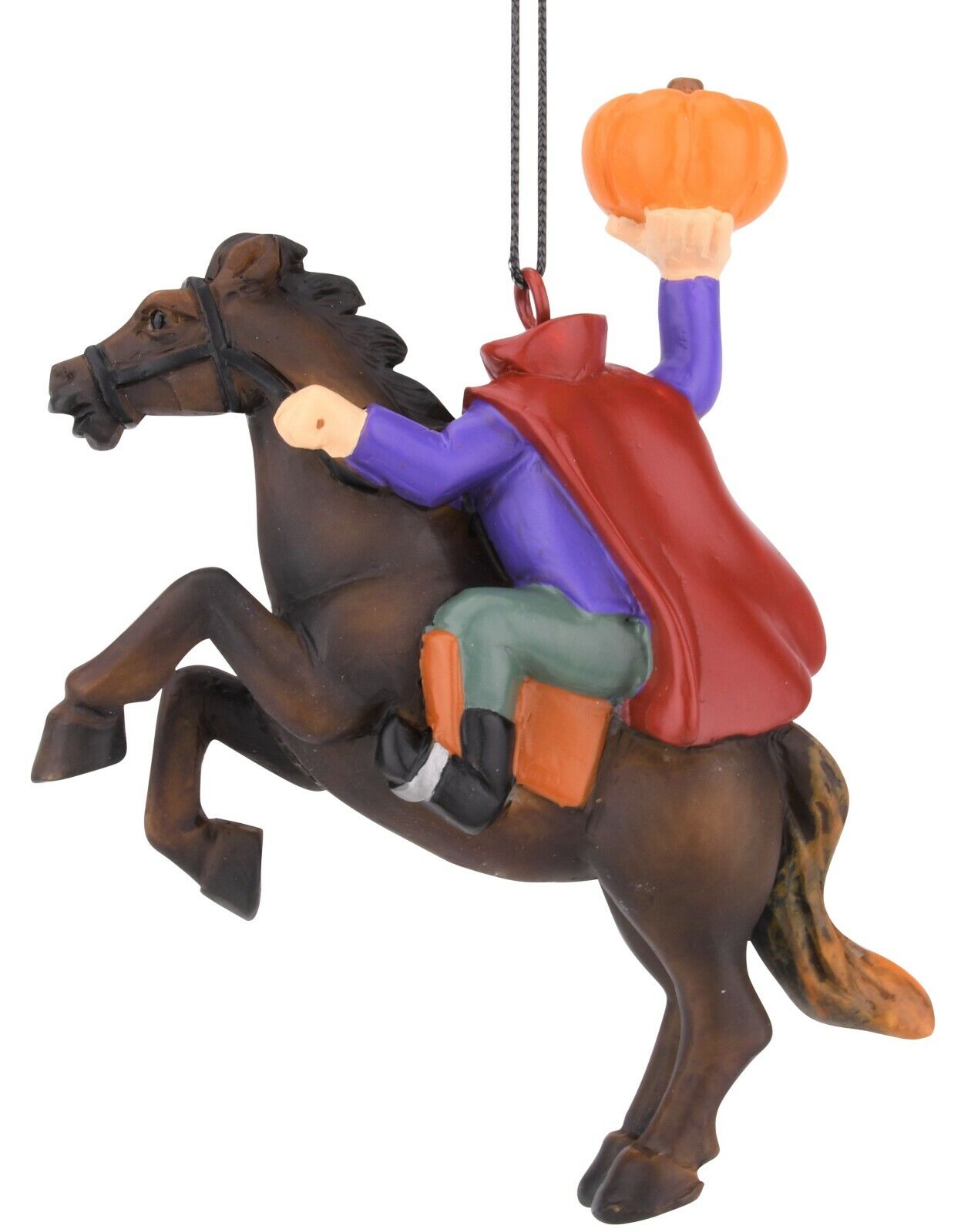 Headless Horseman with Pumpkin Halloween Christmas Ornaments Spooky