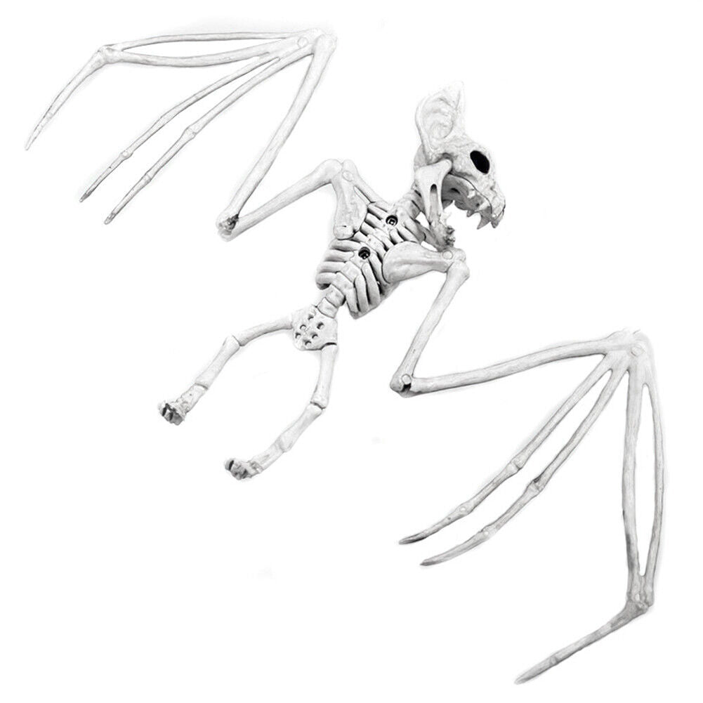 Halloween Skeleton Cat Dog Mouse Bat Prop Animal Bones Party Horror Decoration