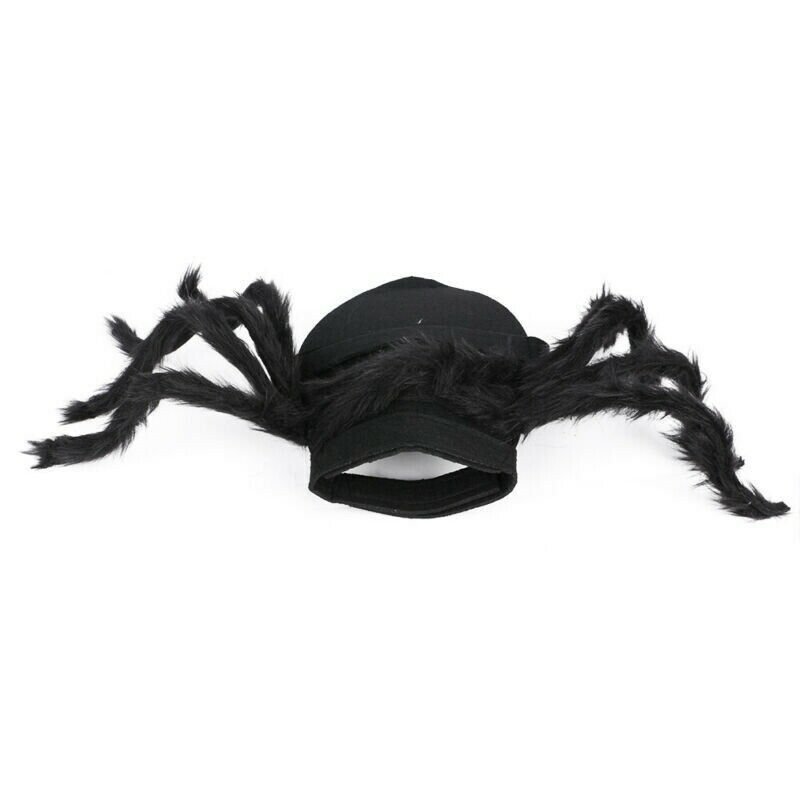Halloween Pet Black Spider Costume Dog Cat Puppy Spider Cosplay Clothes Outfit