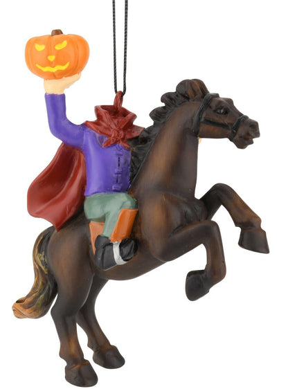 Headless Horseman with Pumpkin Halloween Christmas Ornaments Spooky