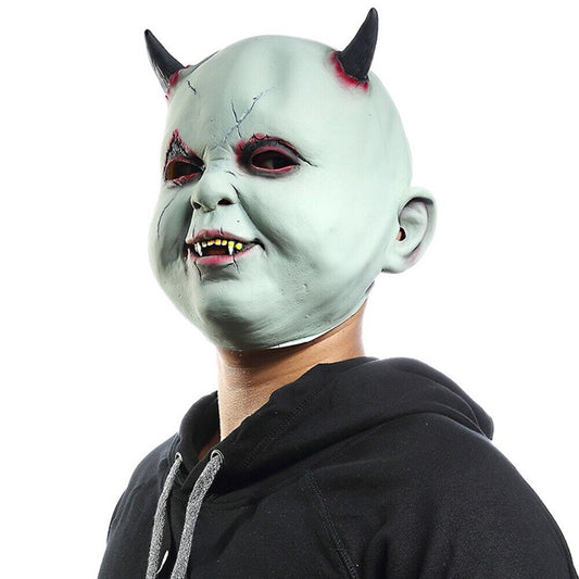 Halloween Demon Vampire Mask Horror Zombie Party Cosplay Decoration Prop
