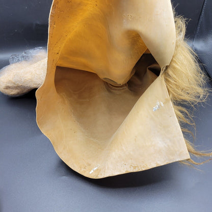 Horse Head Creepy Halloween Costume Theater Mask Rubber