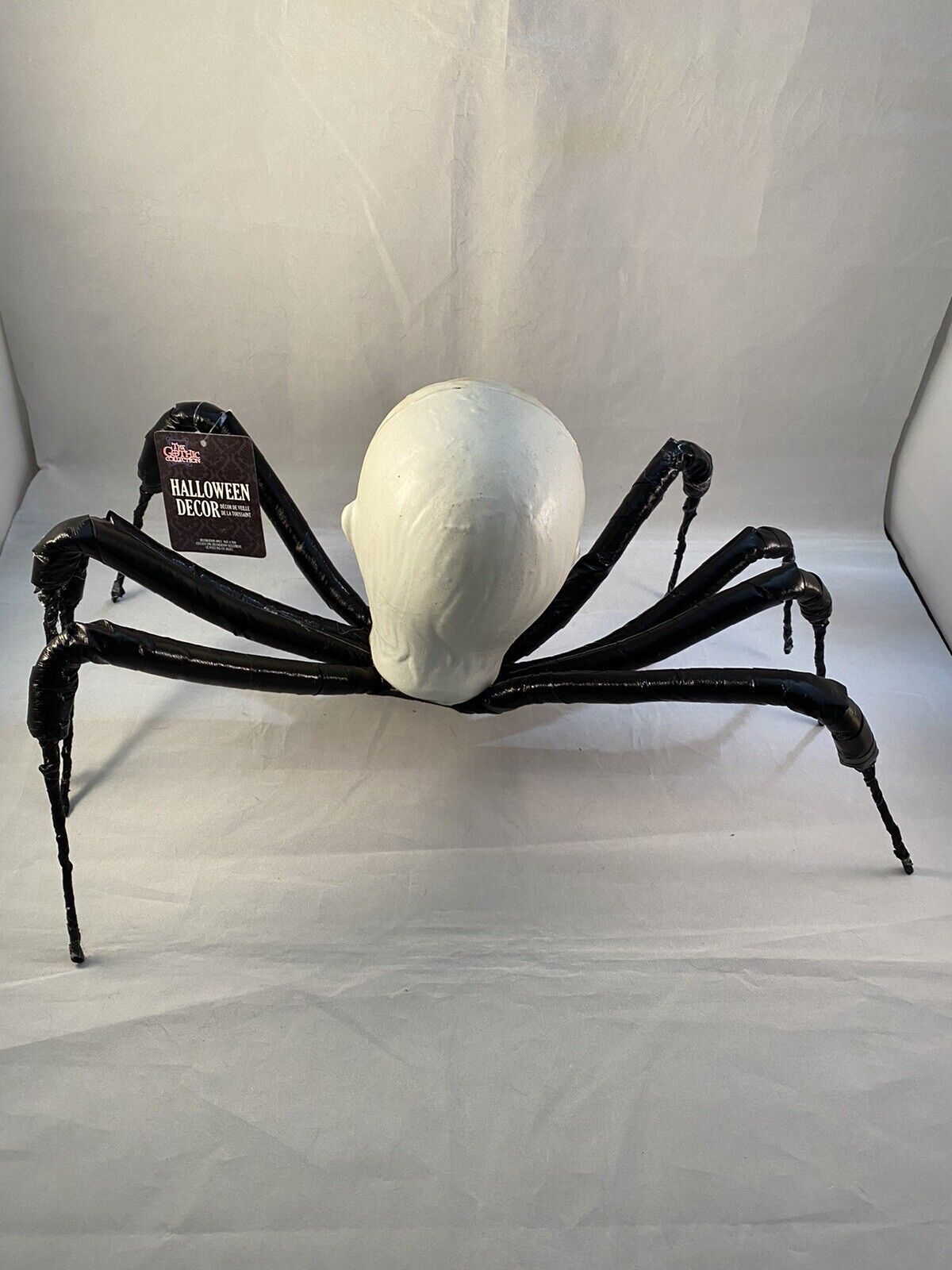 Doll Baby Head Spider Creepy Halloween Decor Haunted House Prop Scary NEW