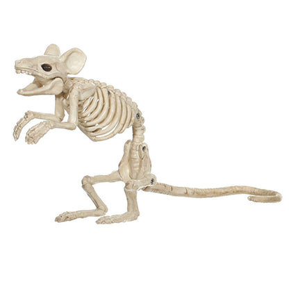 Halloween Skeleton Cat Dog Mouse Bat Prop Animal Bones Party Horror Decoration