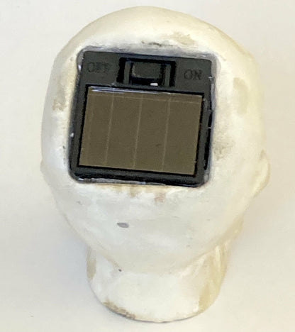 Cement Skull LED Solar Light Collectible Halloween Decorations