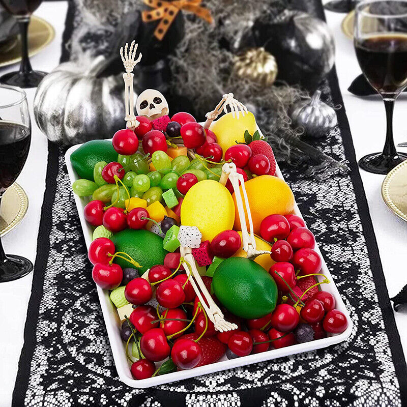 Halloween Human Skeleton Oversized Poseable Decoration Party Prop 40*12cm