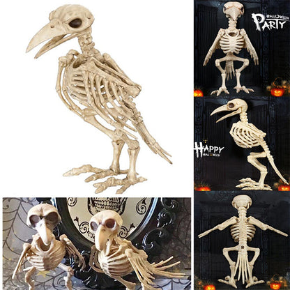Halloween Skeleton Cat Dog Mouse Bat Prop Animal Bones Party Horror Decoration