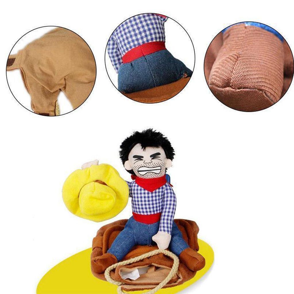 Funny Riding Horse Cowboy Pet Dog Costumes Puppy Party Costume Clothes Halloween
