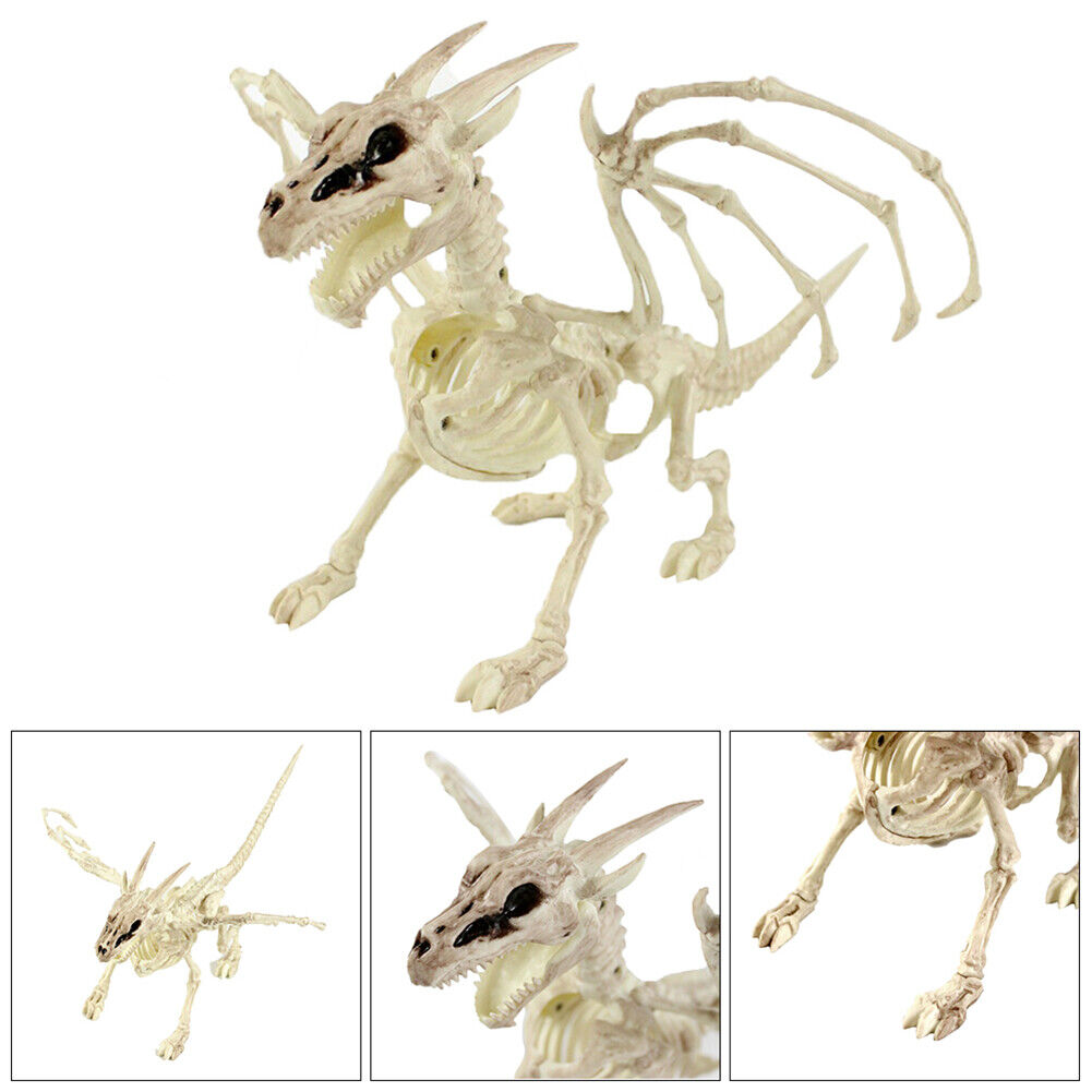 Halloween Skeleton Cat Dog Mouse Bat Prop Animal Bones Party Horror Decoration