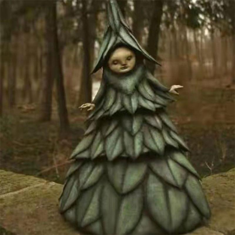 Halloween Statue Witches Decoration Horror Props Hot Sale Nightmare Witch
