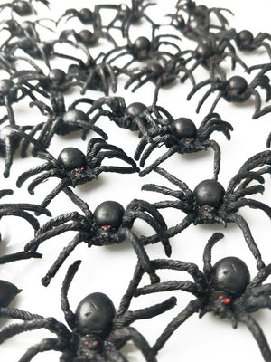 30pcs For Realistic Spider Toys,Halloween Prank Props, Halloween Decorations Toy