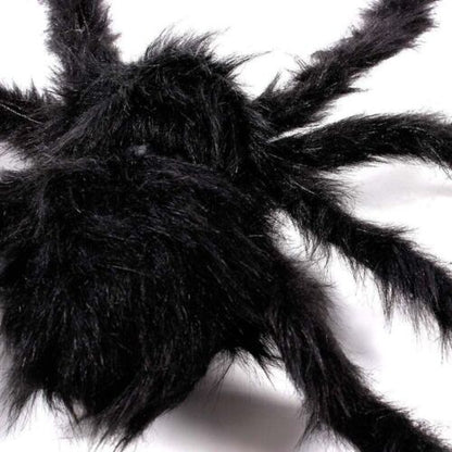 Halloween Large Black Spider Scary Haunted House Prop Party Decor Outdoor Indoor
