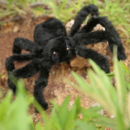 Halloween Large Black Spider Scary Haunted House Prop Party Decor Outdoor Indoor