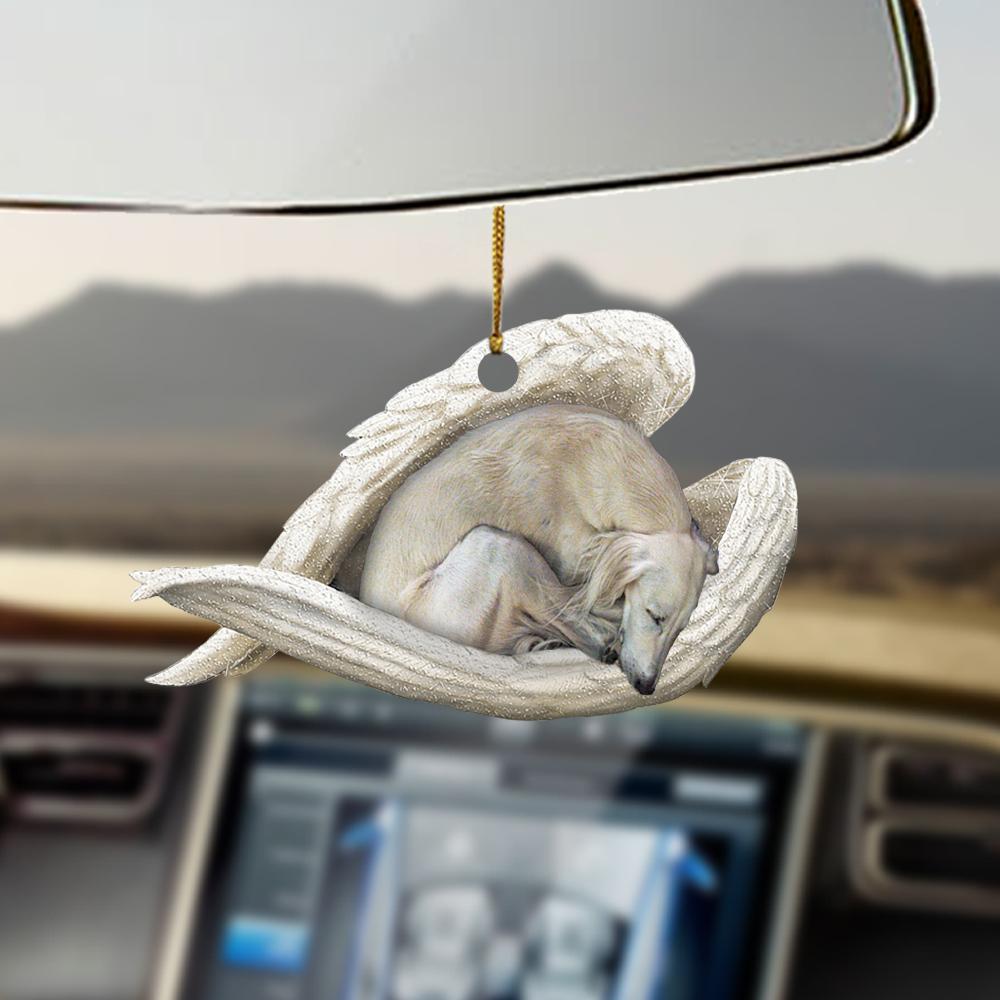 Saluki Sleeping Angel Saluki Lovers Dog Moms Ornament - Best gifts your whole family