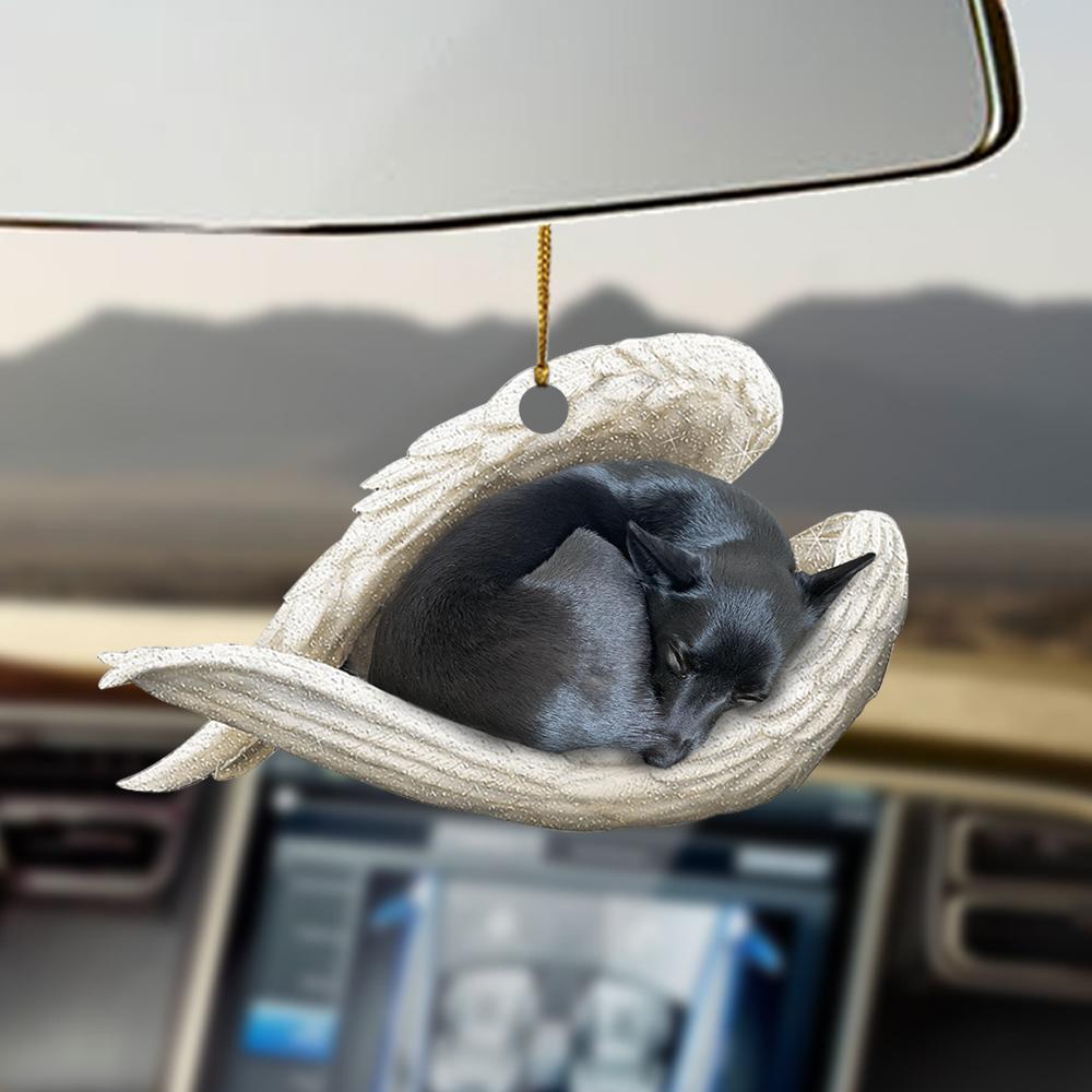 Schipperke Sleeping Angel Schipperke Lovers Dog Moms Ornament - Best gifts your whole family