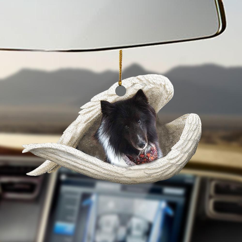 Sheltie Sleeping Angel For Sheltie Lover Dog Mom Ornament - Best gifts your whole family
