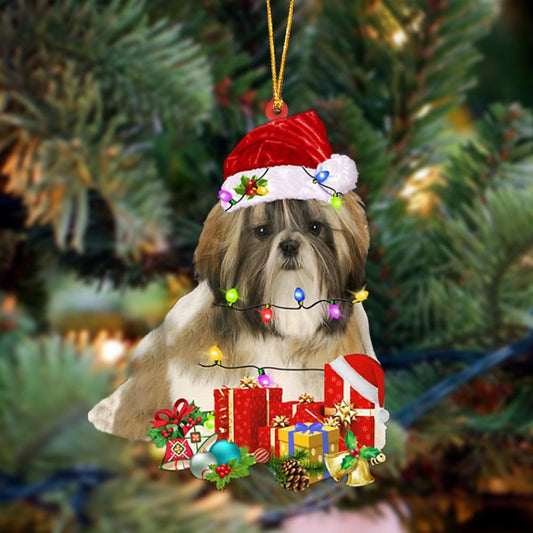 Shih Tzu 1-Dog Be Christmas Tree Hanging Ornament - Best gifts your whole family