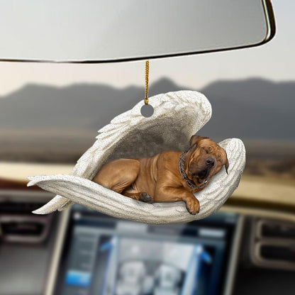 Tosa Sleeping Angel Tosa Lovers Dog Mom Ornament - Best gifts your whole family