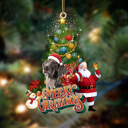 Weimaraner-Christmas Tree&Dog Hanging Ornament - Best gifts your whole family