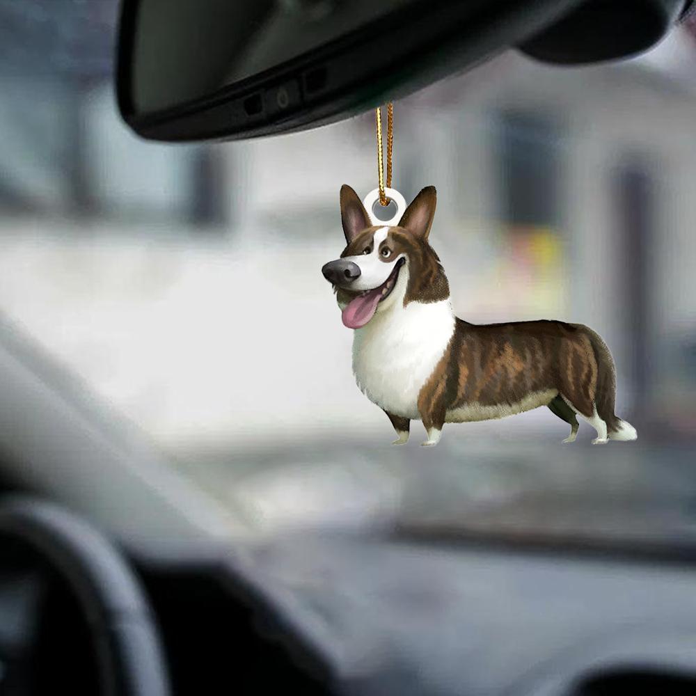 Welsh Corgi Cardigan-Look At Me-Two Sided Ornament - Best gifts your whole family