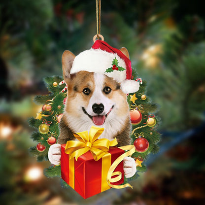 Welsh Corgi-Dogs Give Gifts Hanging Ornament - Best gifts your whole family