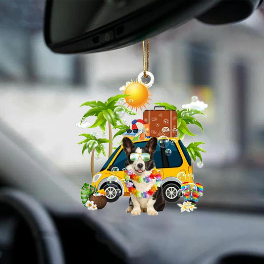 Welsh Corgi-Nice Summer-Two Sided Ornament - Best gifts your whole family