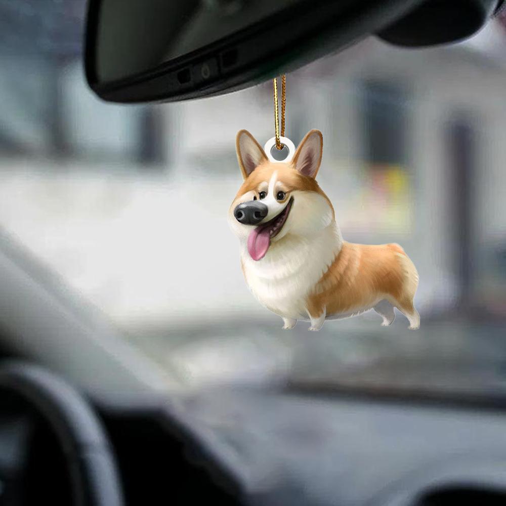 Welsh Corgi Pembroke-Look At Me-Two Sided Ornament - Best gifts your whole family