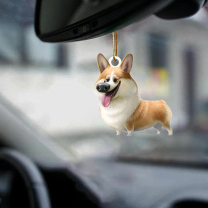 Welsh Corgi Pembroke-Look At Me-Two Sided Ornament - Best gifts your whole family