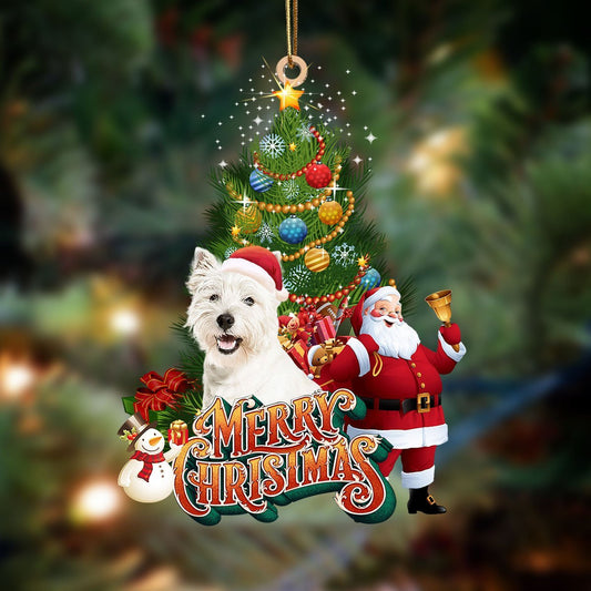 West Highland White Terrier-Christmas Tree&Dog Hanging Ornament - Best gifts your whole family