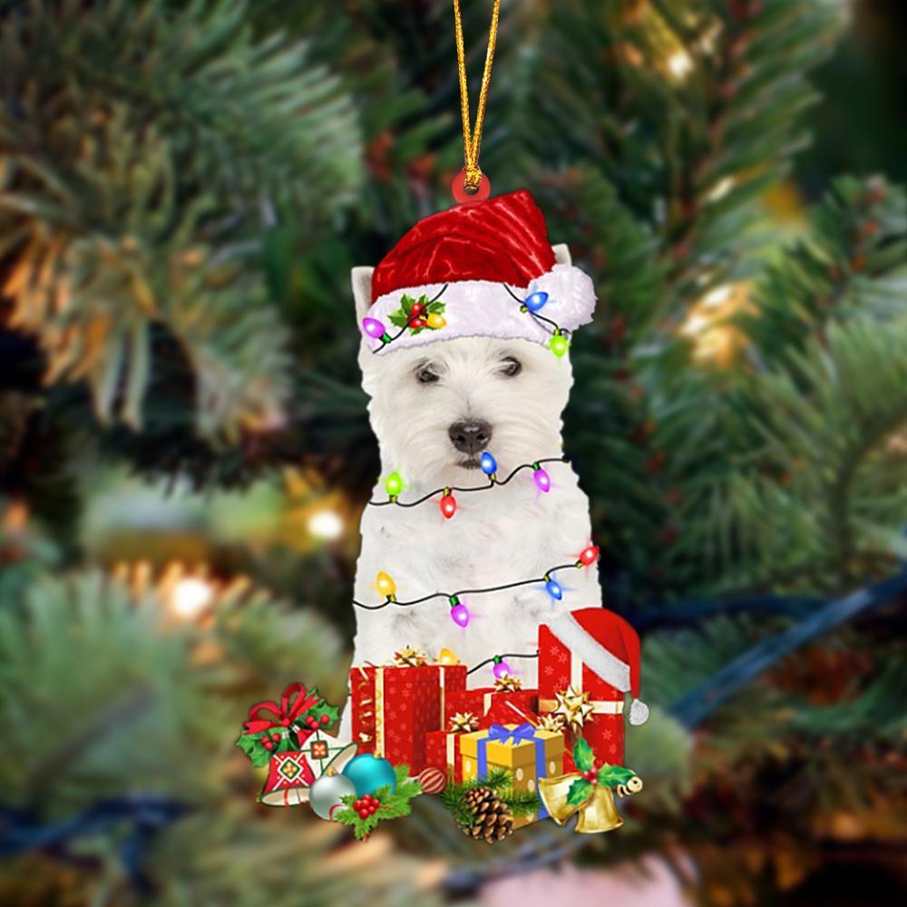 West Highland White Terrier-Dog Be Christmas Tree Hanging Ornament - Best gifts your whole family