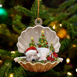 West Highland White Terrier3-Sleeping Pearl In Christmas Two Sided Ornament - Best gifts your whole family