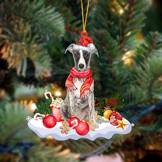 Whippet-Better Christmas Hanging Ornament - Best gifts your whole family